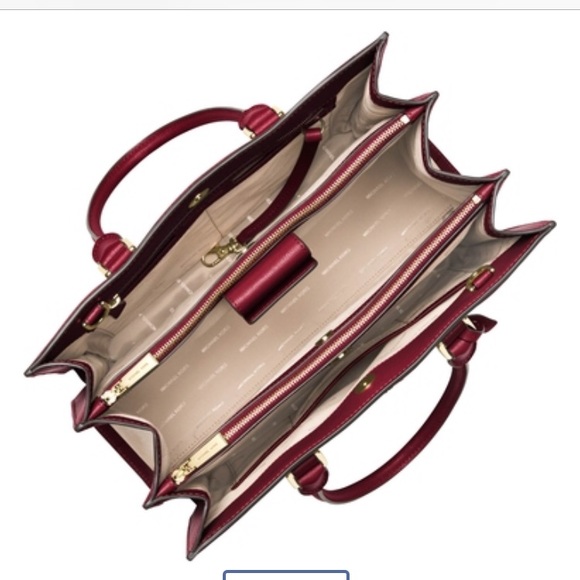 Michael Kors Medium Gusset Satchel - Picture 2 of 8